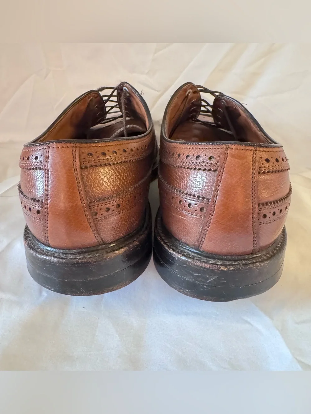 Vintage Florsheim Imperial Kenmoor 93602 Longwing Wingtip Dress Shoes Men’s 10D